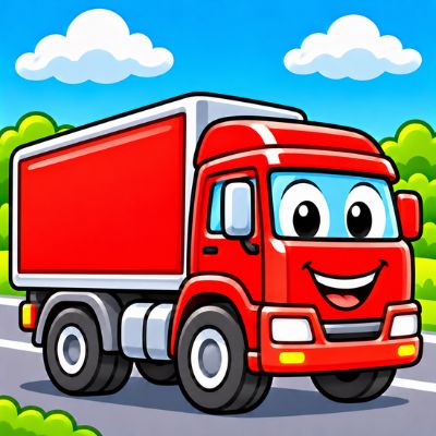 Coloriages de Camion